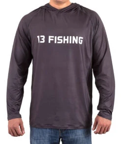 13 Fishing SUS Performance Long Sleeve Hooded Shirt - Small