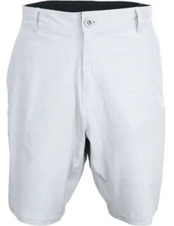 Aftco 365 Hybrid Chino Mens Short - Light Gray - 30