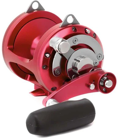 Avet EXW 30/2 Two-Speed Lever Drag Big Game Reels Red 1 Avet EXW 30/2 Two-Speed Lever Drag Big Game Reels Red