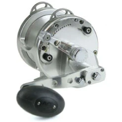 Avet HX 5/2 MC Raptor LH Two-Speed Lever Drag Casting Reel - Silver