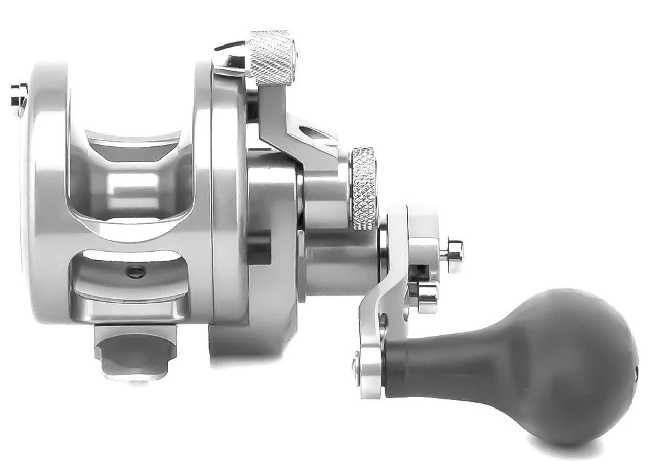 Avet SXJ 6/4 2-Speed Lever Drag Casting Reel - Silver 2 Avet SXJ 6/4 2-Speed Lever Drag Casting Reel - Silver - Image 2