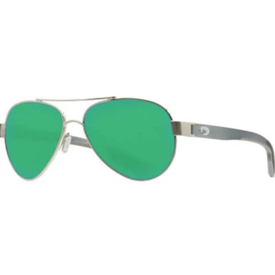 Costa Loreto Ocearch Sunglasses - Brushed Silver/Green Mirror 1 Costa Loreto Ocearch Sunglasses - Brushed Silver/Green Mirror
