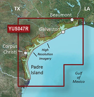 Garmin BlueChart G2 HD Texas Gulf Coast SD Card 1 Garmin BlueChart G2 HD Texas Gulf Coast SD Card