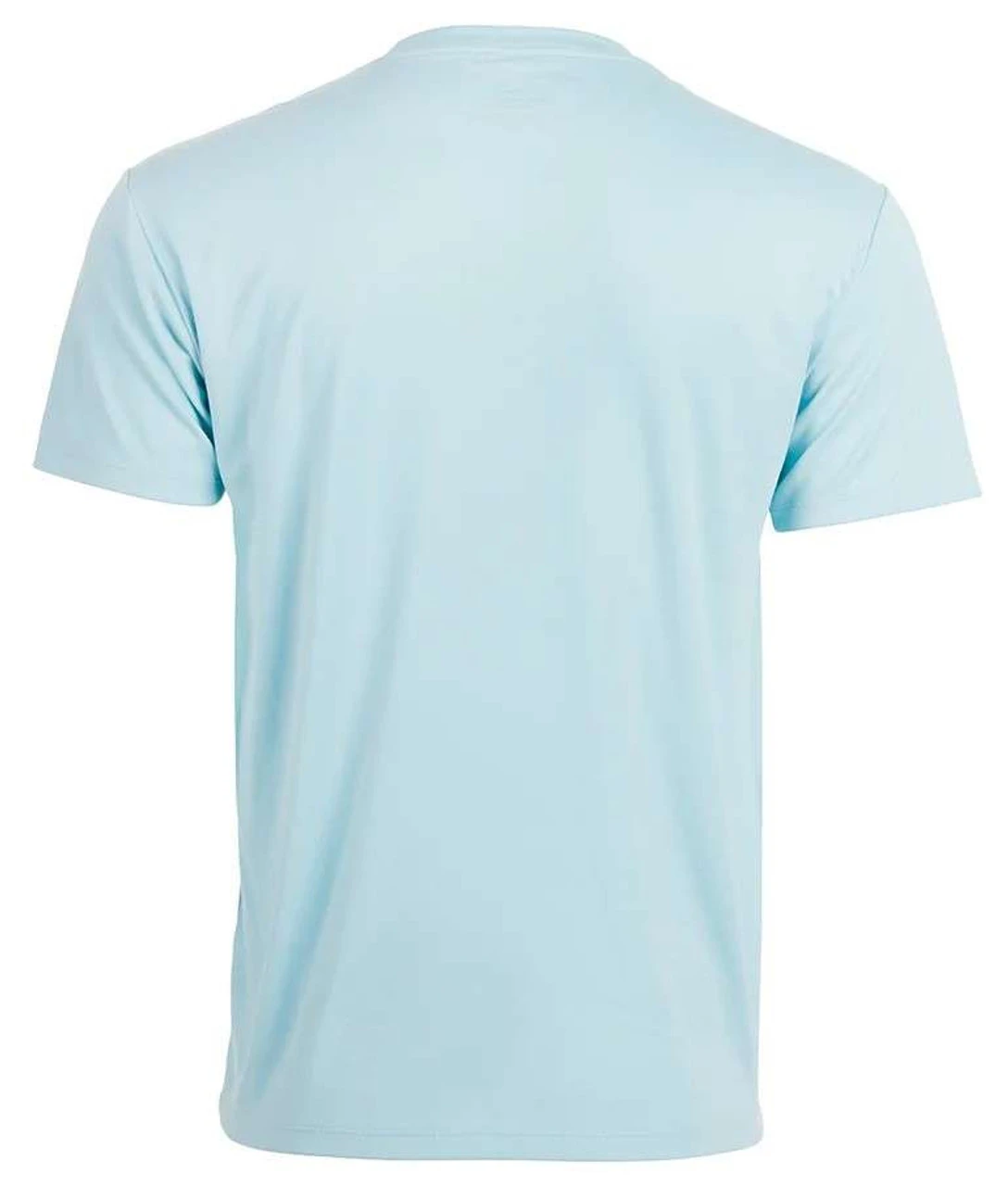 Grundens Tech Tee Bass Print Short Sleeve - Aquatic - Large 2 Grundens Tech Tee Bass Print Short Sleeve - Aquatic - Large - Image 2