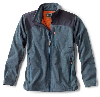Orvis Hybrid Wool Fleece Jacket 2.0 - Atlantic - Large 1 Orvis Hybrid Wool Fleece Jacket 2.0 - Atlantic - Large