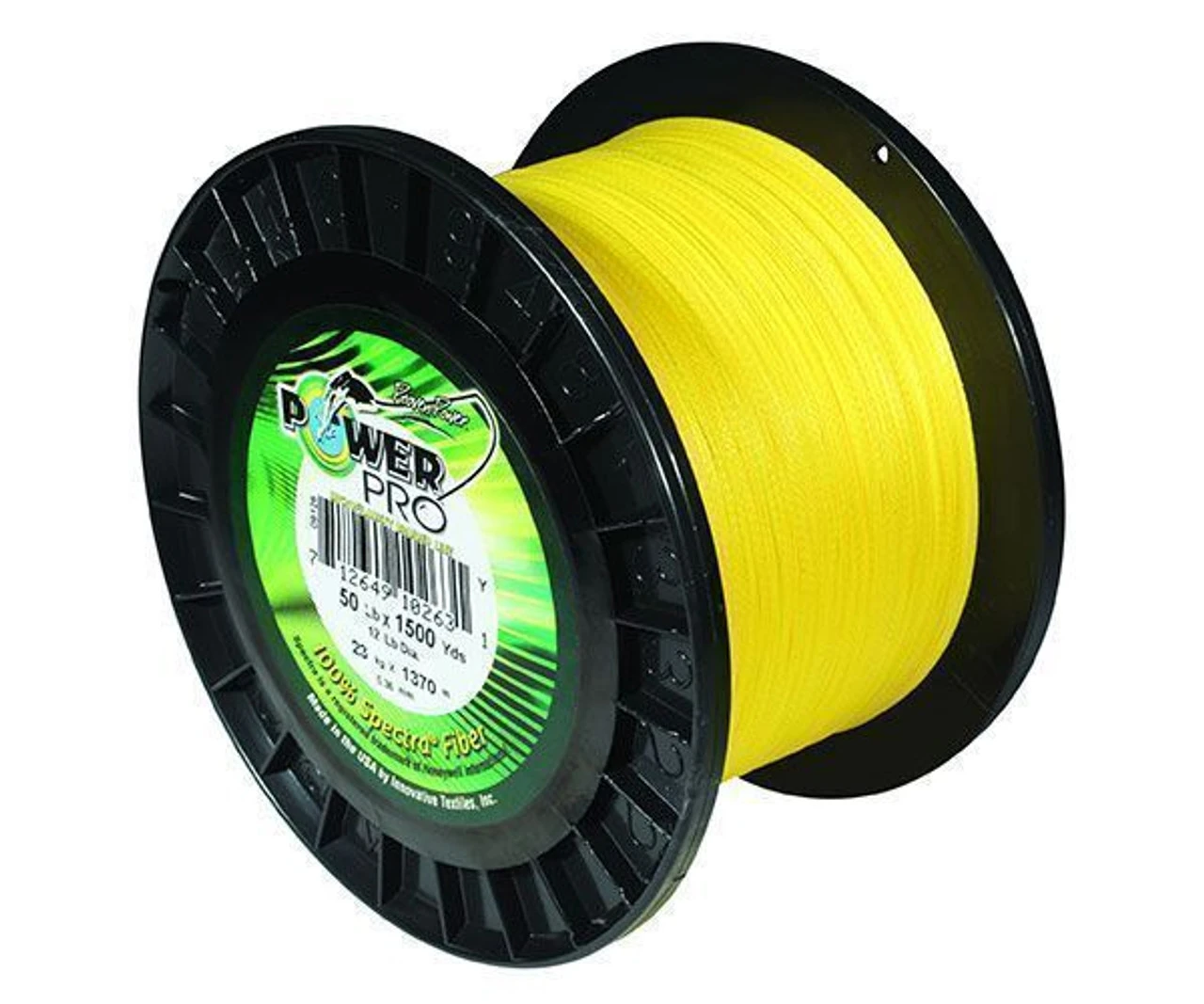 Power Pro PowerPro Braided Spectra Fiber Fishing Line Hi-Vis Yellow 1500 Yds. 2 Power Pro PowerPro Braided Spectra Fiber Fishing Line Hi-Vis Yellow 1500 Yds. - Image 2