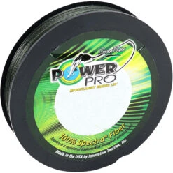 Power Pro PowerPro Braided Spectra Fiber Fishing Line Moss Green 300 Yds.