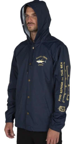 Salty Crew Ahi Mount Snap Jacket -Fishing Equipment Store salty crew ahi mount snap jacket 31096.1651421701