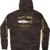 Salty Crew Bruce Fleece Hoodie - Black Camo