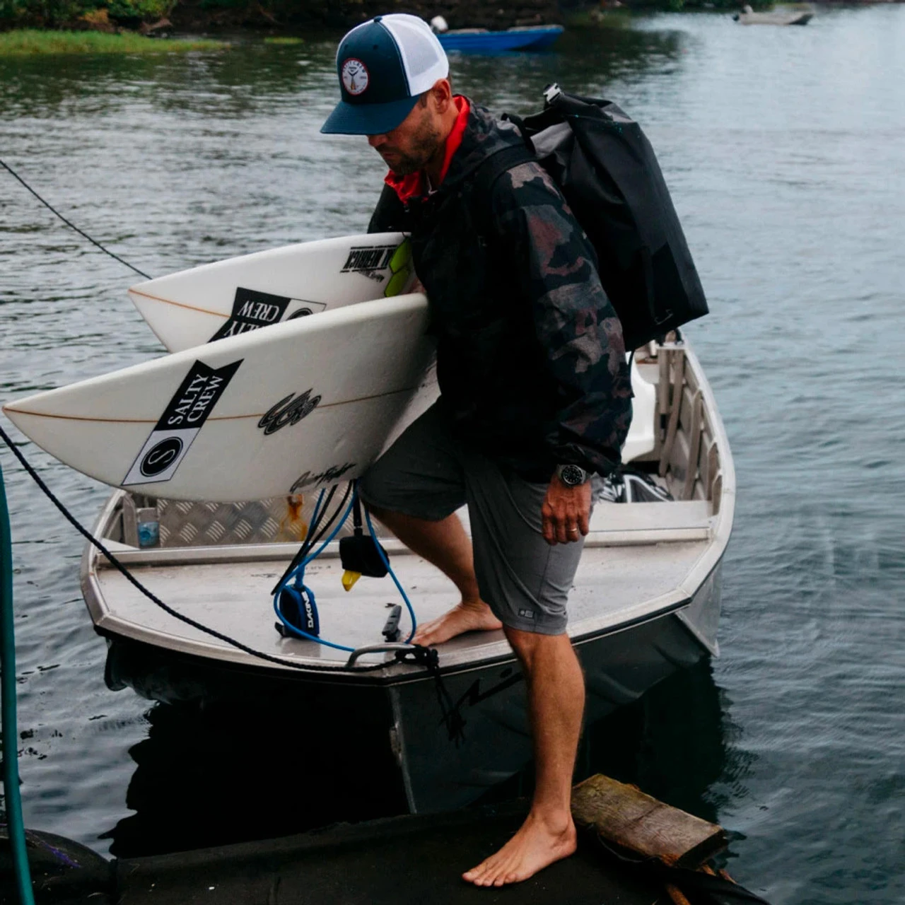 Salty Crew Drifter 2 Utility Walkshort - Grey - 32 3 Salty Crew Drifter 2 Utility Walkshort - Grey - 32 - Image 3