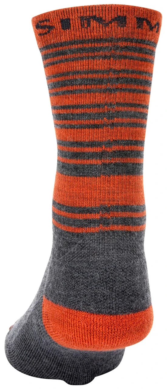 Simms Merino Lightweight Hiker Sock - Carbon - X-Large 2 Simms Merino Lightweight Hiker Sock - Carbon - X-Large - Image 2