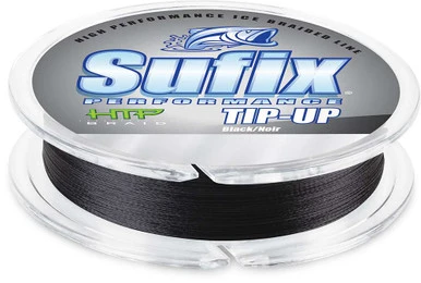 Sufix Performance Tip Up Ice Braid - 50yds - Black - 20lb 1 Sufix Performance Tip Up Ice Braid - 50yds - Black - 20lb