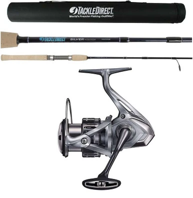 TackleDirect NASC3000HGFC/TDSSTS703M Silver Hook Spinning Combo 1 TackleDirect NASC3000HGFC/TDSSTS703M Silver Hook Spinning Combo