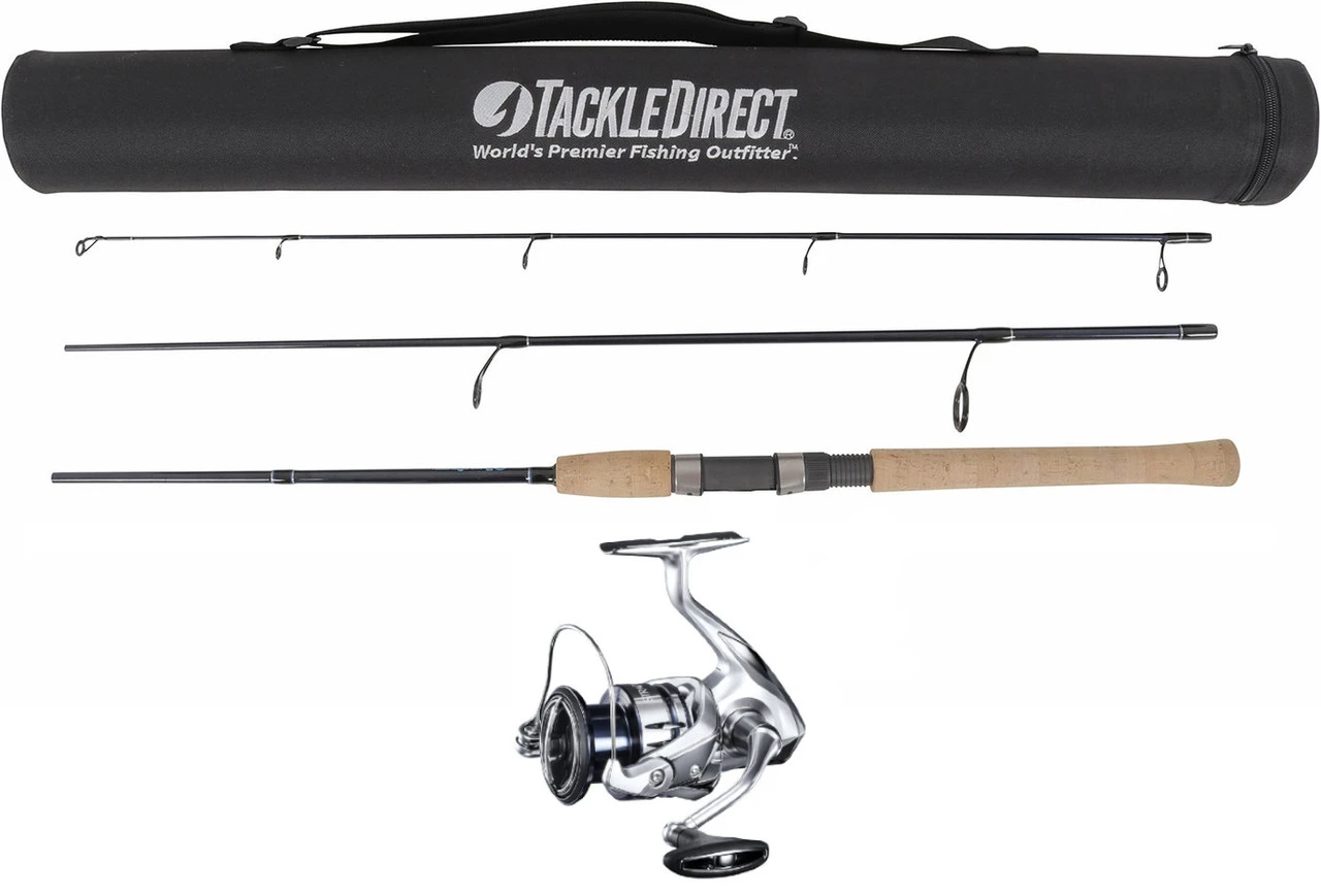 TackleDirect Silver Hook/Shimano STC3000XGFL Stradic FL Travel Combo 1 TackleDirect Silver Hook/Shimano STC3000XGFL Stradic FL Travel Combo