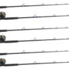 TackleDirect Silver Hook / Shimano TLD TLD30IIA White Marlin Package W/ 6 Combos
