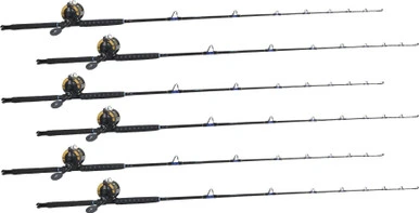 TackleDirect Silver Hook / Shimano TLD TLD30IIA White Marlin Package W/ 6 Combos 1 TackleDirect Silver Hook / Shimano TLD TLD30IIA White Marlin Package W/ 6 Combos