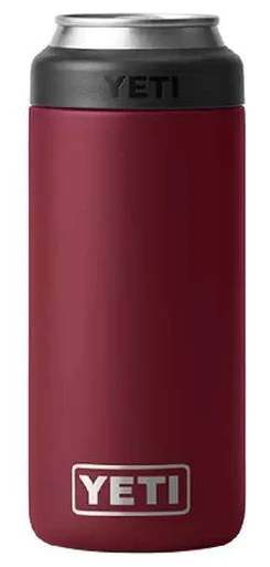 YETI Rambler Colster Slim Can Insulator - Harvest Red